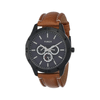 TIMEX-Brass-Round-Brown Watch