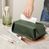 Tissue Box - Leather - Single Piece Online