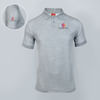 Titlis Polycotton Polo T-shirt for Men (Grey Melange) Online