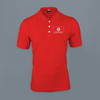 Titlis Polycotton Polo T-shirt for Men (Red) Online