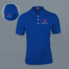 Titlis Polycotton Polo T-shirt for Men (Royal Blue) Online