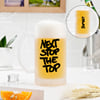 To The Top Personalized Frosted Beer Mug