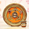 Gift Traditional Karwa Chauth Puja Thali Set