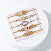 Buy Traditional Kundan Polki Rakhi (Set of 5)