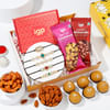 Traditional Kundan Rakhi Hamper Online