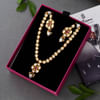 Shop Traditional Kundan Set with Pearl Drops