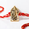 Gift Traditional Lord Ram And Krishna Rakhi Hamper