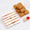 Traditional Rakhis And Sweets Gift Combo Online