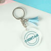Gift Transparent Personalized Keychain