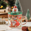 Gift Transparent Santa Mug - Assorted - Single Piece