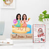 Travel Buddies Personalized Christmas Caricature Gift