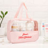 Travel Essentials Personalized Transparent Cosmetic Bag Online
