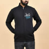 Gift Travel Lover Zipper Jacket For Men - Black