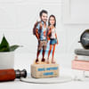 Gift Travel Partner Forever Personalized Caricature