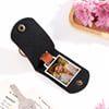 Shop Travel Safe Personalized Leather Keychain