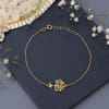 Gift Tree Of Life 18K Gold Plated Silver Adjustable Bracelet