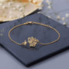Tree Of Life 18K Gold Plated Silver Adjustable Bracelet Online