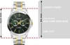 Buy Trendline RounClassics Men Quartz Green Dial Multi-Function Watch