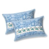 Buy Tribal Themed Greek Base King Bedsheet Set