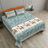 Tribal Themed Malabar Hills King Bedsheet Set
