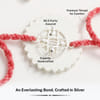 Buy Trishul Chakra 925 Sterling Silver Rakhi