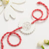 Shop Trishul Chakra 925 Sterling Silver Rakhi