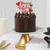 Gift Truffle Ganache Valentine's Day Cake