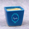 Gift Tulsi Plant in Personalized Ceramic Pot