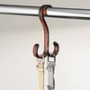 Twin Hook Hanger - Brown Online