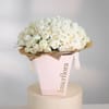 Buy Ultimate 100 White Roses Hand Tied