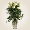 Undici rose bianche medie Online