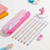 Gift Unicorn Pencil Kit with Eraser & Sharpener - 9 Pcs