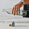 Gift Unique Glass Bottle with Ceramic Stopper for Dad