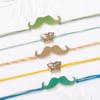 Gift Unique Moustache And Bro Rakhis - Set Of 5