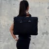 Gift Unisex Black  Laptop Messenger Bag