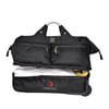 Gift Unisex Double Decker Duffle Trolley Bag - Black