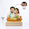 Buy Vacation Mood Personalized Caricature Gift For Couples