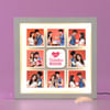 Valentine Collage Personalized LED frame Online