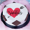 Valentine Heart Poster Cake (2 kg) Online