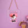 Gift Valentine Love Personalized Frames (set of 2)