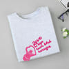 Buy Valentine's Day Cotton Tee for Women - ECRU