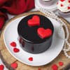 Shop Valentines Chocolate Love Red Velvet Cake (250 Gm)