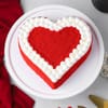 Shop Valentines Sweet Heart Red Velvet Cake