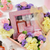 Gift Vanilla Bath & Floral Hamper