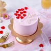 Vanilla Bento Cake with Heart Balloons (300g)