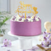Gift Vanilla Blueberry Anniversary Cake - 450g