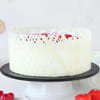 Gift Vanilla Cake with Cherry Toppings