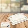Vanilla Slab Cake Online