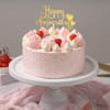 Gift Vanilla & Strawberry Cake
