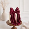 Gift Velvet Bow Designer Cake